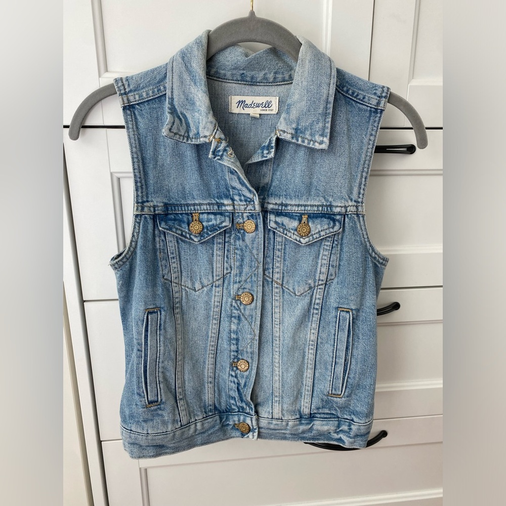 Madewell Denim vest